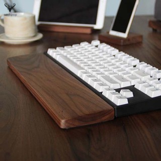 Wooden Mechanical Keyboard Wrist Rest Pad Wrist Support Hand Pad for Mechanical Keyboard (4)