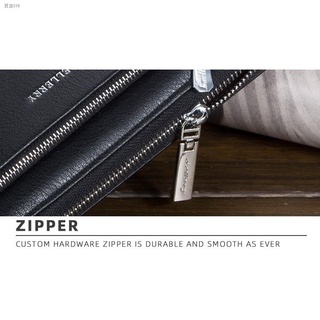 PaboritoↂBaellerry Fashion Men Wallet PhoneBag Male Wallets Clutch Long Purse Men Zipper Wallet Coin (4)