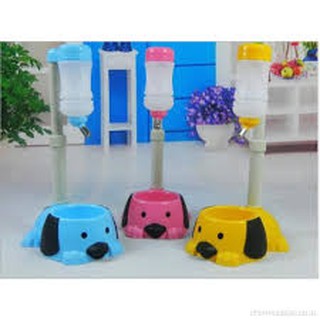 Pet Auto Food and Water Feeder Dog Shape -zy201801002