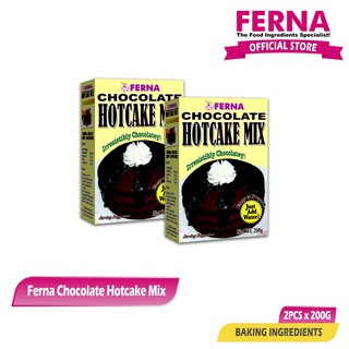 Ferna Bakery Premix Hotcake Chocolate 200g Fgc-6000-459 ( Bundle by 2 )