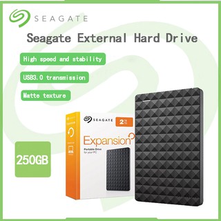 【lowest price online】Seagate Expansion 2T 1T 500T 320GB 250GB 160GB 120GB USB 3.0 Portable 2.5 Inch External Hard Drive for PC Laptop