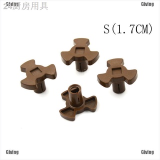 ◎{Giving}4PCS Microwave Oven Mica Plates Repairing Part heat Resistance Turntable Coupler