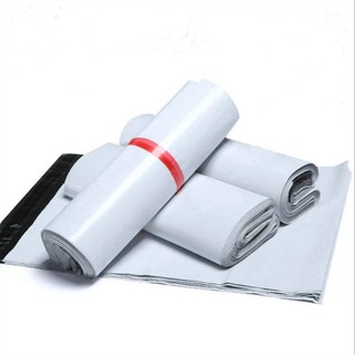 100Pcs White Courier Bag Packaging Bags Self-Seal Adhesive Jewelry Small Item Poly Envelope Mailer Pouch Bags