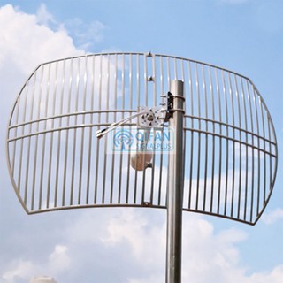 2×30dbi 1700-3800mhz Parabolic antenna 3G 4G antenna Grid antenna point to point grid directional Antenna External 48dBi include feed MIMO free shipping (3)