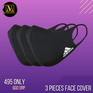 (100% AUTHENTIC) ADIDAS FACE COVERS 3PCS/PACK SIZE