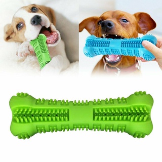 Pet Bone-shape Toothbrush Brushing Chew Toy Stick Teeth Cleaning Oral Care