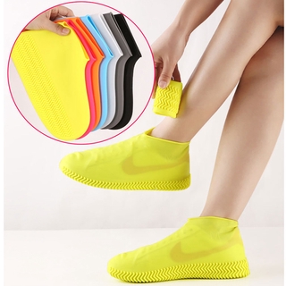 Waterproof Shoes Cover Environmental Protection Soft Silicone Wear Resistant Rain Slip Resistant Non
