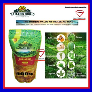YAMANG BUKID - (New Packaging) TURMERIC HERBAL TEA (400grm)
