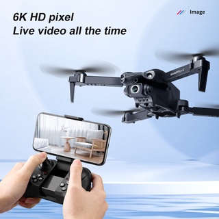 Mini Drone 6K 1080P HD Camera WiFi Fpv Air Pressure Altitude Hold Foldable Quadcopter RC Drone boys (3)