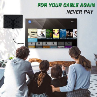 Newest TV Aerial Indoor Amplified Digital HDTV Antenna with 4K HD1080P DVB-T Freeview TV (3)