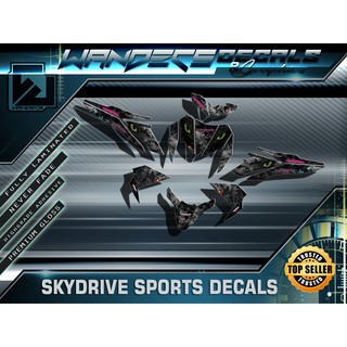 Skydrive Sport Decals Toothless Design by Wandecs