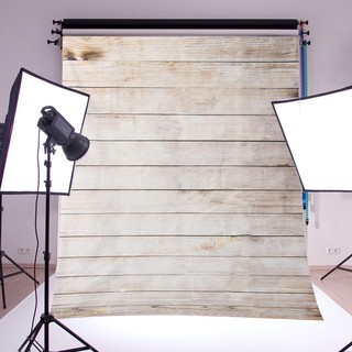 3x5FT Wooden Wall Vinyl Cloth Photography Backdrop Photo Background Studio Props