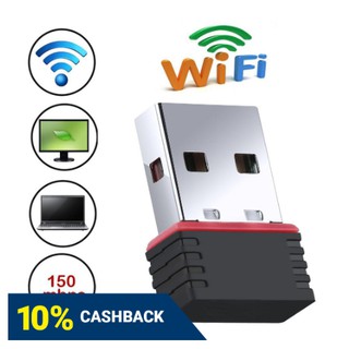 USB Nano Mini Wireless Wifi Adapter Dongle Receiver Network LAN Card PC 150Mbps USB 2.0 Wireless Network Card