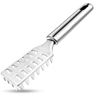 SWYH 1pc Fish scale remover Stainless Steel Fish Scale Remover Cleaner Scraper Kitchen Peeler Tool