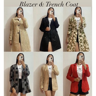 Blazer And Trench Coat