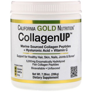 Collagen CollagenUP Unflavored Marine Collagen with Hyaluronic Acid and Vitamin C by BRAVEINS (1)