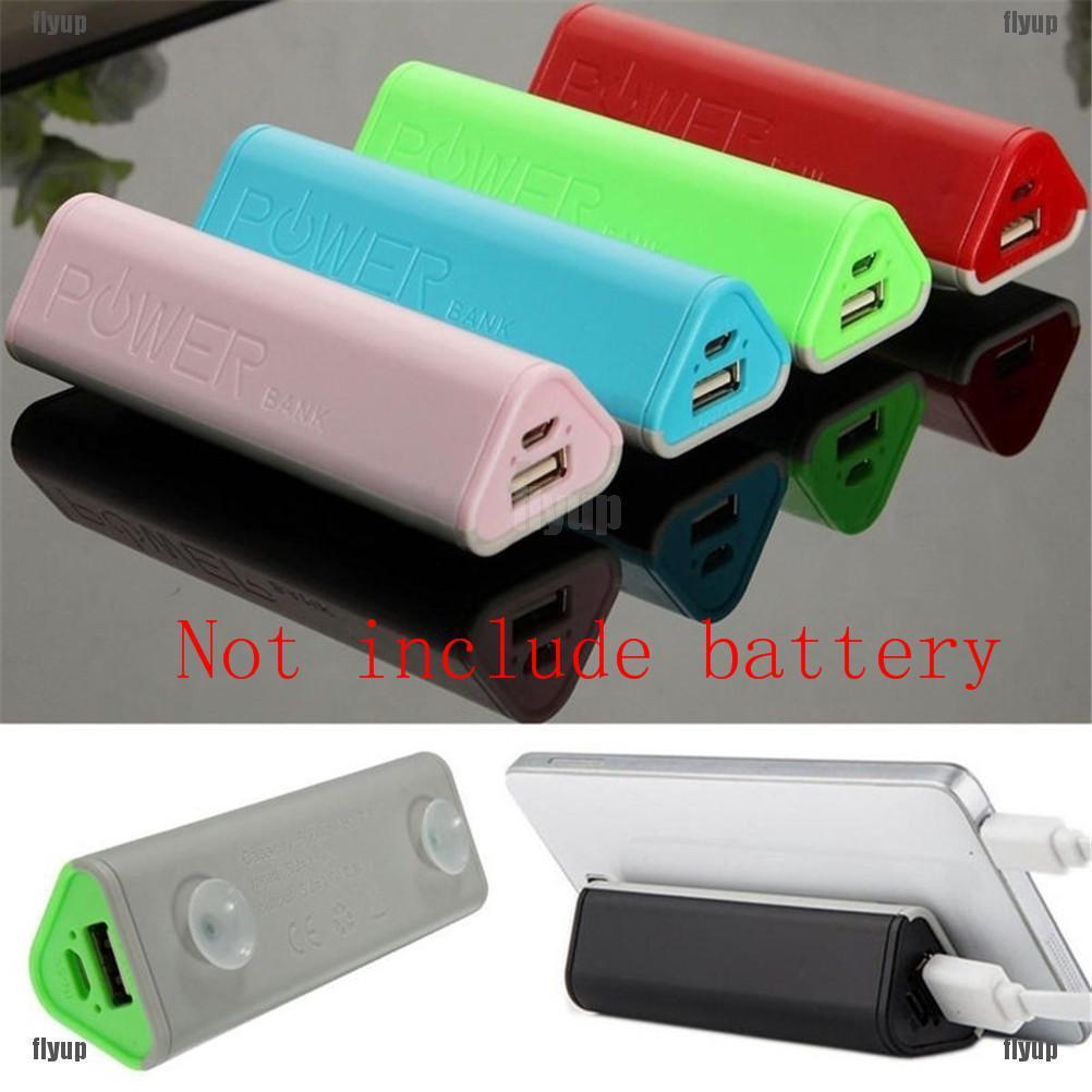 2000mah 5V 1A USB power bank case kit 18650 battery charger diy box for phone