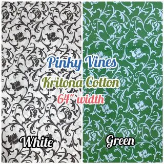 Tela Per Yard/ Linen/ Pinky Vine / 64" width