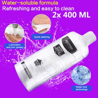 Sex lubrication meter800ML/400 Lubrication Massage oil Intimate goods For Anal Adults Gay sex Vagina