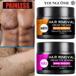 YOUNGCOME Depilatory Cream Painless Hair Removal Cream Mild and Non-irritating Stop Hair Growth