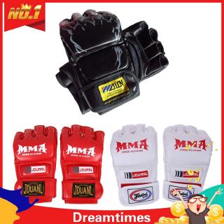 MMA Muay Thai Gym Punching Bag Half Mitt Train Sparring Kick Boxing Gloves Dreamtimes.ph