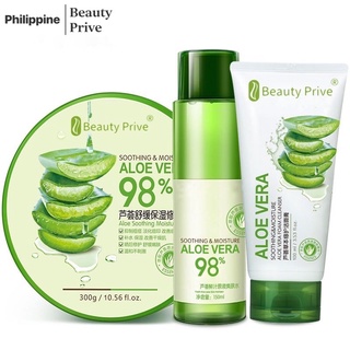 Beauty Prive Aloe Vera Soothing Gel Moisture Skincare Sets