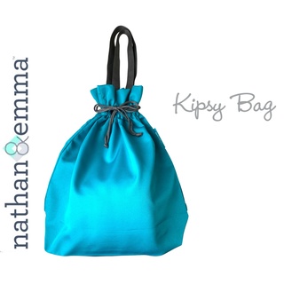 N+E Kipsy Baby Carrier Bag (Aqua Blue) | Rip-Stop Fabric | Compatible w/ most baby carriers
