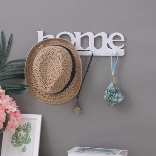 Wall Mounted Key Holder Key Chain Rack Hanger with 4 Hooks Multiple Mail (1)