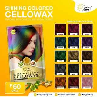 Merry Sun Shining Colored Cellowax Original