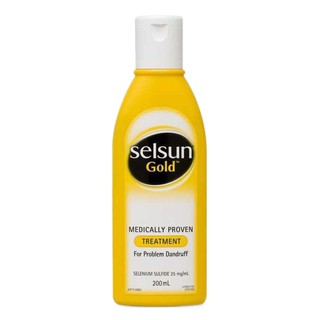 healthy✟❖Australia Imported Selsun Gold Treatment Hair Wash Women Shampoo 200mL