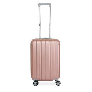 Travel Basic Ciao Cloe 20-Inch Small Hard Case Luggage in Rose Gold (1)