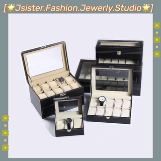 Travel Case Watch Box Wrist Watches Jewelry Display Storage Organizer Leather Box Case