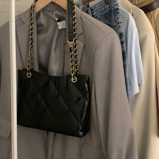 READY STOCK Women's bag Korea early autumn new fashion rhombus single shoulder messenger ins simple