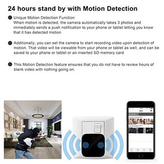 A8 Mini Spy + Camera Motion Detection Wall Charger (5)