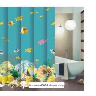 Cod shower curtain high quality