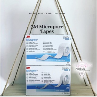 3M Micropore Tapes 1/2in/ 1 in