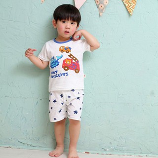 Children's clothing set cartoon T-shirt + shorts 2pcs/set (3)