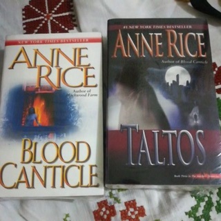 Anne Rice' Taltos Blood / Canticle MMPB Brand New and Sealed