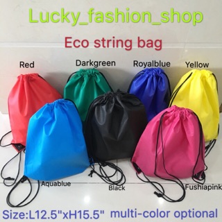 Eco string bag backpack