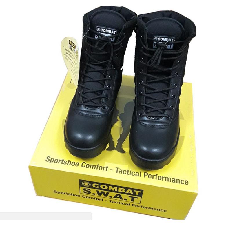 Ready Stock] Original COMBAT SWAT Shoes Sport Army Tactical Boots Desert Outdoor