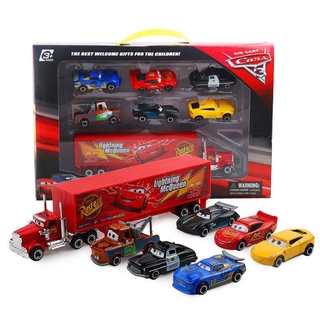 ✶♝▤Disney Pixar Cars 2 McQueen Metal Toys Model Car Birthday Gift For Kids Boy