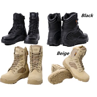 GCGCTOP Size39-45 Men Tactical Army Battle Combat Military Boots (1)