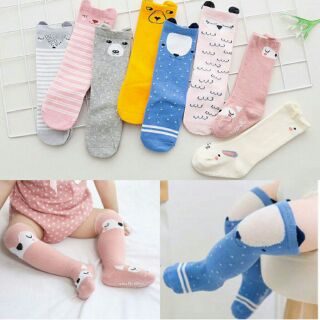Cute Baby Anti-slip Socks Boy Girl Cartoon Cotton Stocking
