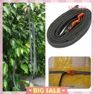 SERIENA Durable Buckle Tie-Down Belt Car Cargo Strap Strong Ratchet Luggage Lashing Belts