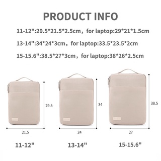 MINGKE Laptop Bag Sleeve 13 14 15.6 inch Handbag Notebook bag for Women Waterproof Shockproof Simplicity Lightweight (9)