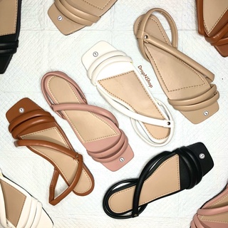 Marikina Made Z Strap Sandals and Blush Pink Slippers