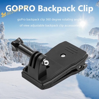 ❤Besteffuny❤Professional Backpack Strap Quick Clip Mount with Thumb Screw for GoPro Action Camera❤