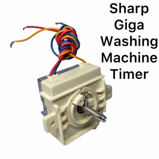 ▬☈▨Sharp Giga Washing Machine Timer Square 3 Wire