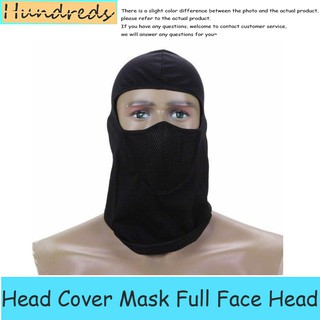 Motorcycle Bonit Balaclava Head Cover Mask Full Face Head