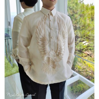 BARONG TAGALOG FOR MEN EAGLE PURE EMBROIDERED